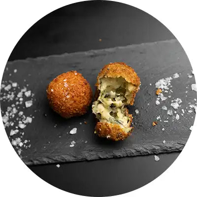 Croquetas de Espinacas y Piñones 1Kg